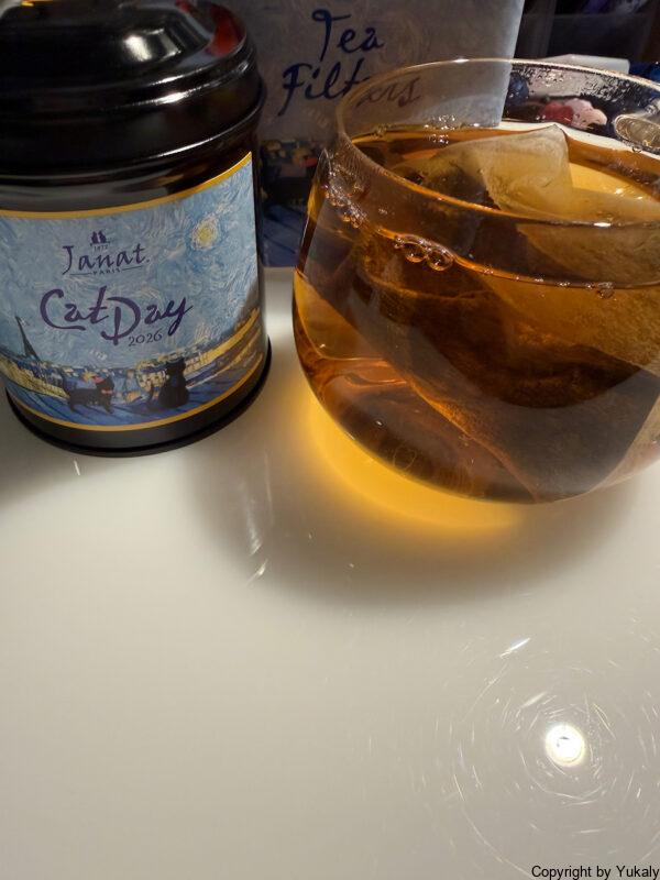 カルディ ネコの日バッグ2026 プレミアム トートバッグ
紅茶を淹れてみた画像